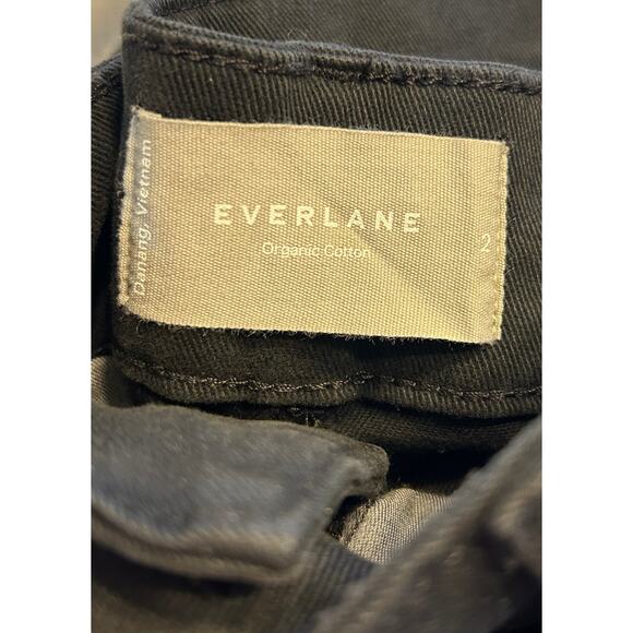 Everlane The Organic Straight-Leg Pant in Black 2 NWT - Picture 8 of 9
